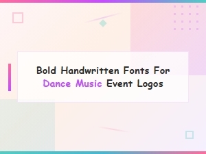 Crafting Bold Handwritten Dance Music Logos